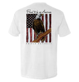 Proud to be an American Bald Eagle Aaria Tees