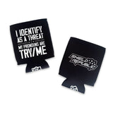 I identify as a Threat Can Cooler Aaria Tees