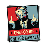 One For Joe One For Kamala Decal Aaria Tees