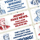 Donald Trump Birthday Sticker Sheet Aaria Tees