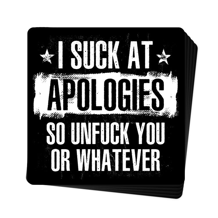 I Suck At Apologies Decal - Aaria Tees Aaria Tees