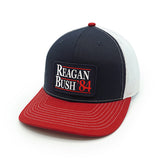 Reagan Bush Woven Patch Hat - Aaria Tees Aaria Tees
