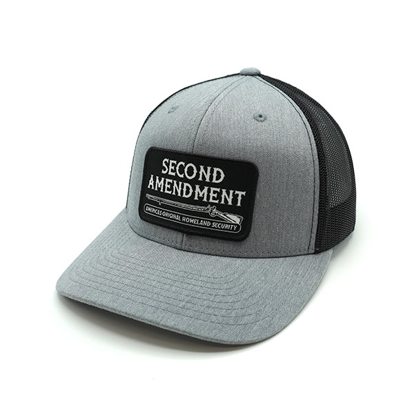 Second Amendment Americas Original Homeland Woven Patch Hat - Aaria Tees