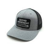 Second Amendment Americas Original Homeland Woven Patch Hat - Aaria Tees Aaria Tees