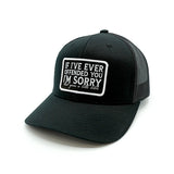 If I’ve Ever Offended You Woven Patch Hat Aaria Tees