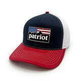 Patriot Mountains Woven Patch Hat - Aaria Tees Aaria Tees