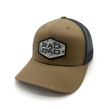 Rad Dad Duck Camo Woven Patch Hat - Aaria Tees Aaria Tees