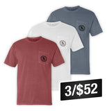 Shield Branded Pocket Tee Aaria Tees