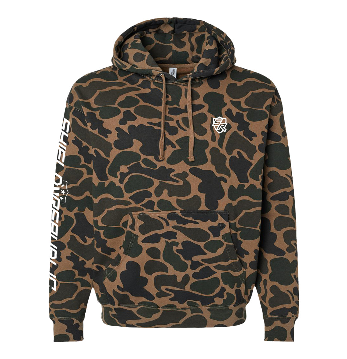 Shield Branded Hoodie - Aaria Tees Aaria Tees