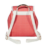 Seaside Sweetheart Fringe Backpack Gingham Aaria Tees