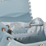 Seaside Sweetheart Fringe Backpack Denim Aaria Tees