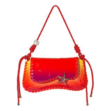 Eternal Afterglow Toasted Ombre Shoulder Bag Aaria Tees