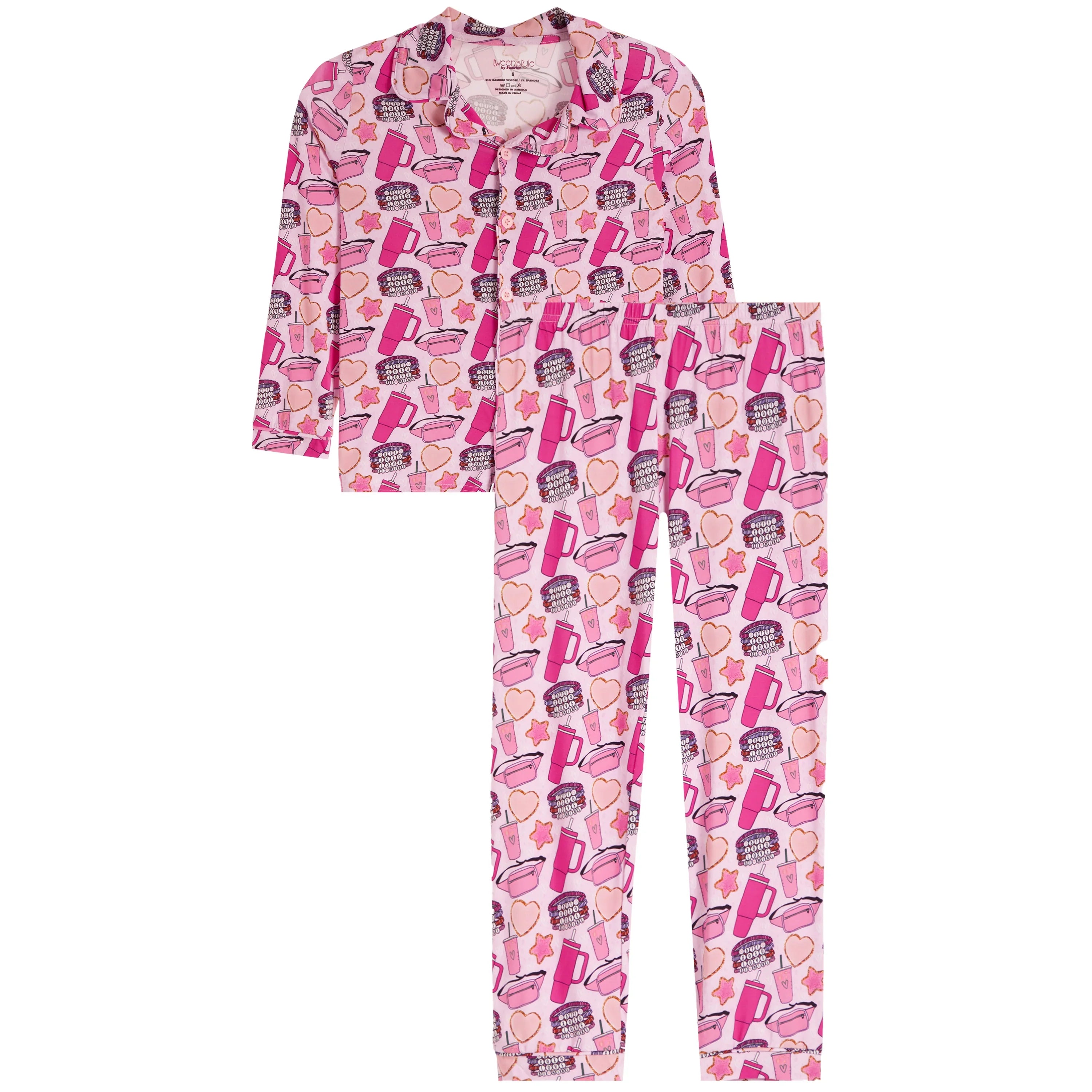 Tweenstyle by Stoopher - Essentials Bamboo Loungewear Set - Aaria Tees Aaria Tees