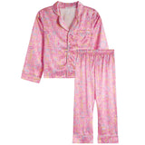 Tweenstyle by Stoopher - Beauty Sleep Silky Loungewear Set Aaria Tees