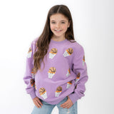 Tweenstyle by Stoopher - All Net Basketball Crewneck Sweatshirt Aaria Tees