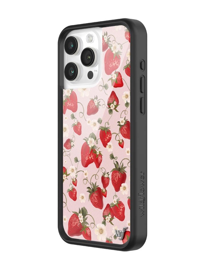 Strawberry Fields iPhone Case - Aaria Tees Aaria Tees