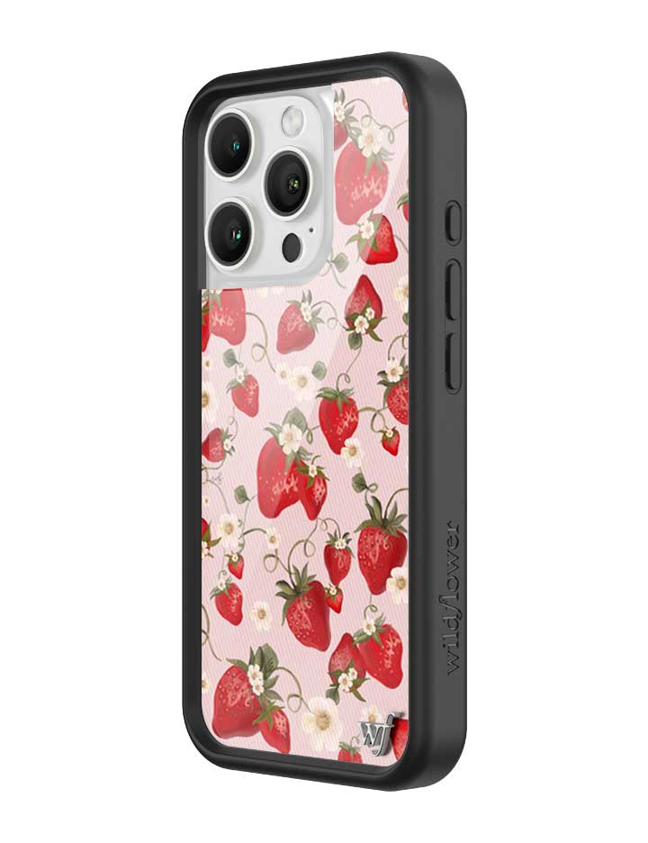 Strawberry Fields iPhone Case - Aaria Tees Aaria Tees