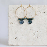 Iolite Swing Earrings Aaria Tees