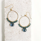Iolite Swing Earrings Aaria Tees