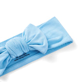 Baby Bows in Blue Bell - Aaria Tees Aaria Tees