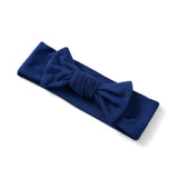 Baby Bows in Blue Depths - Aaria Tees Aaria Tees