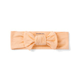 Baby Bows in Peach Fuzz - Aaria Tees Aaria Tees