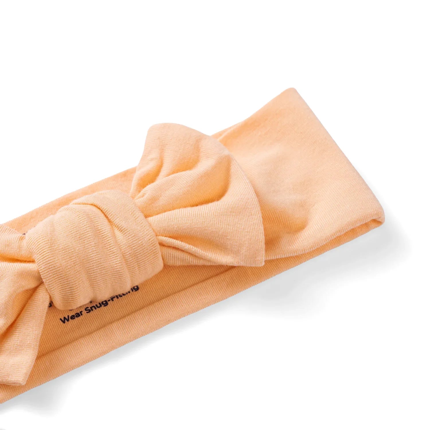 Baby Bows in Peach Fuzz - Aaria Tees Aaria Tees