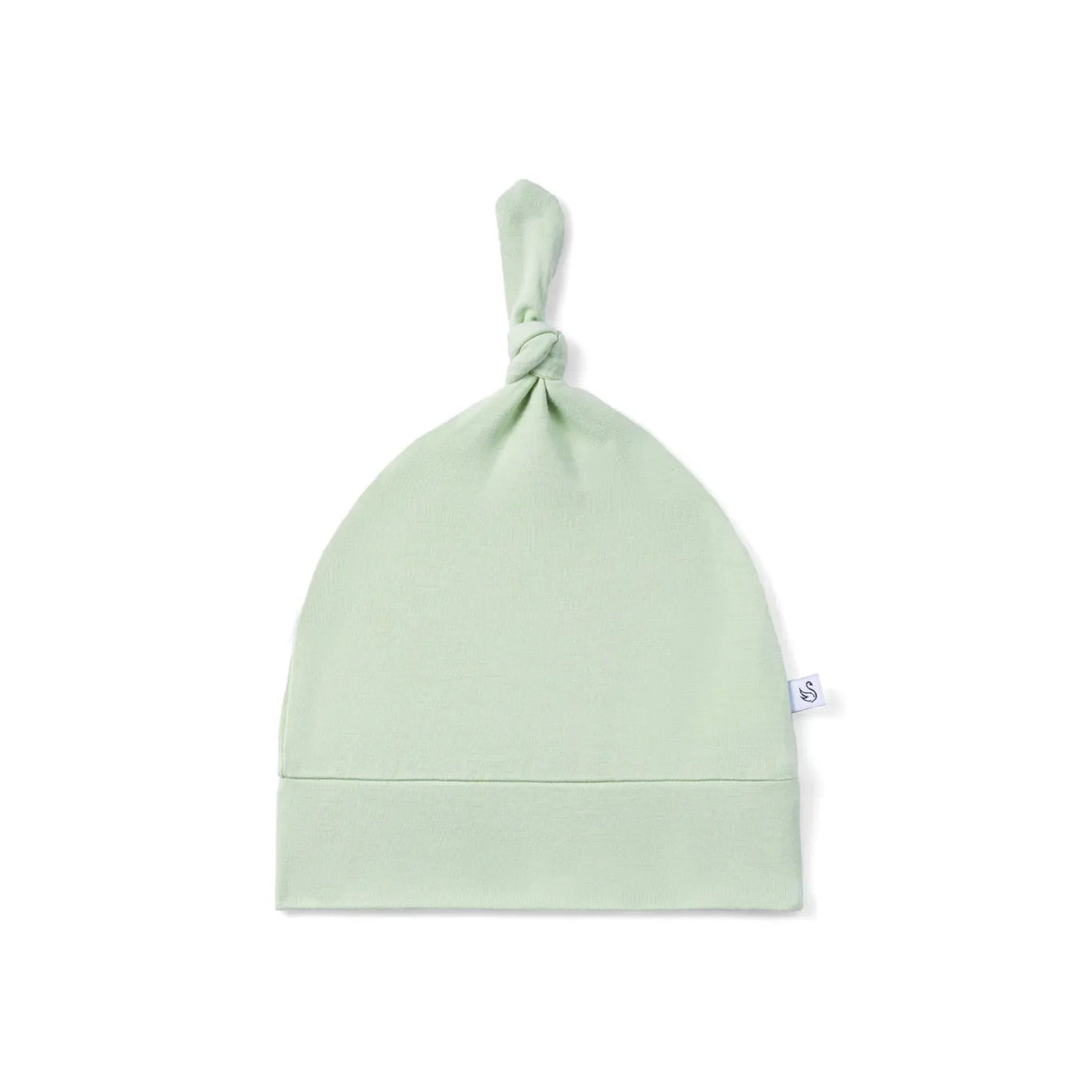 Baby Knotted Cap in Sage Green - Aaria Tees