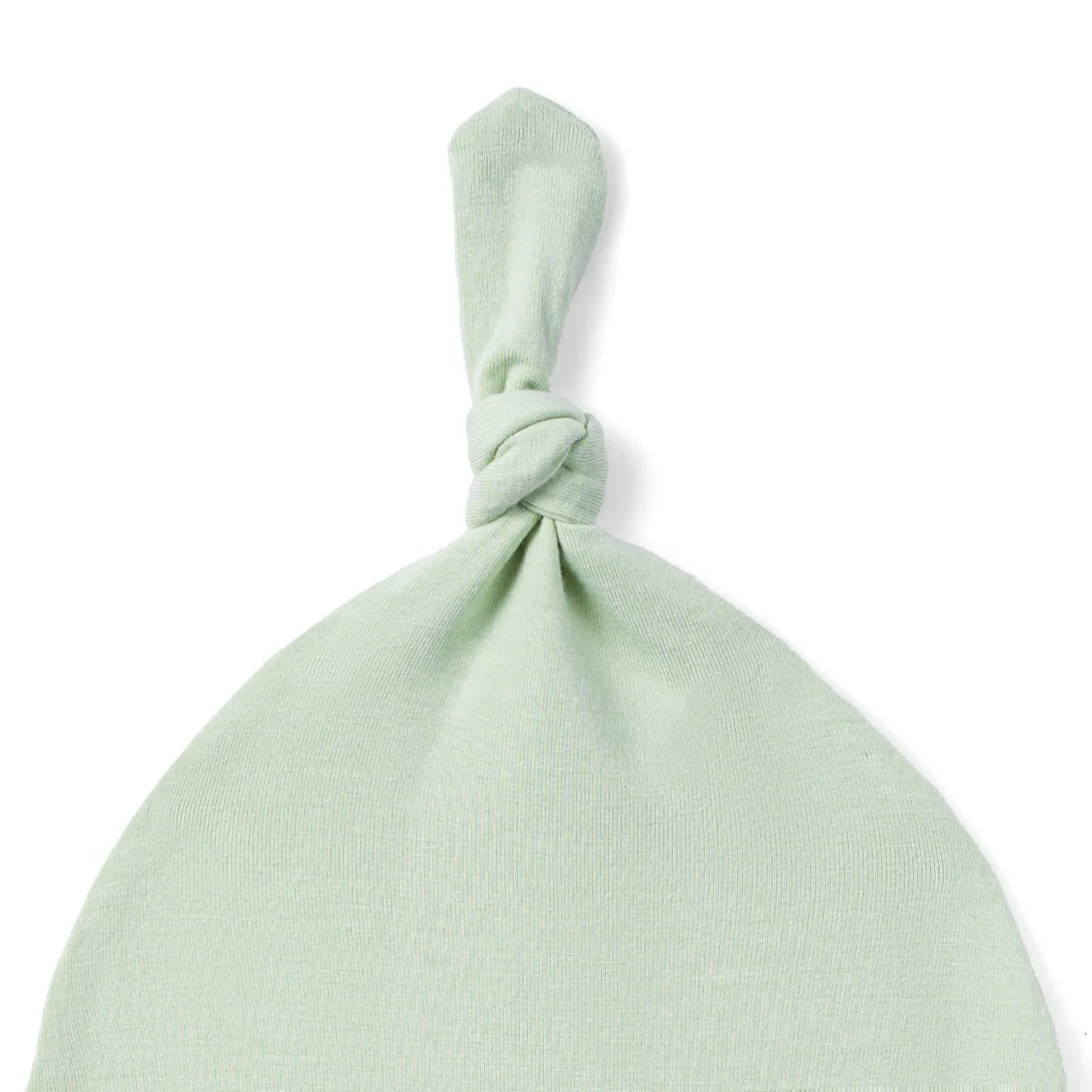 Baby Knotted Cap in Sage Green - Aaria Tees Aaria Tees