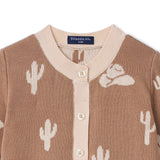 Cactus Baby Knit Button Romper - Aaria Tees Aaria Tees