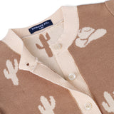 Cactus Baby Knit Button Romper - Aaria Tees Aaria Tees