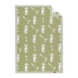 Golf Jacquard Knit Baby Blanket - Aaria Tees Aaria Tees
