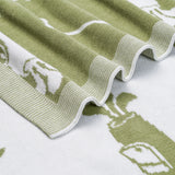 Golf Jacquard Knit Baby Blanket - Aaria Tees Aaria Tees