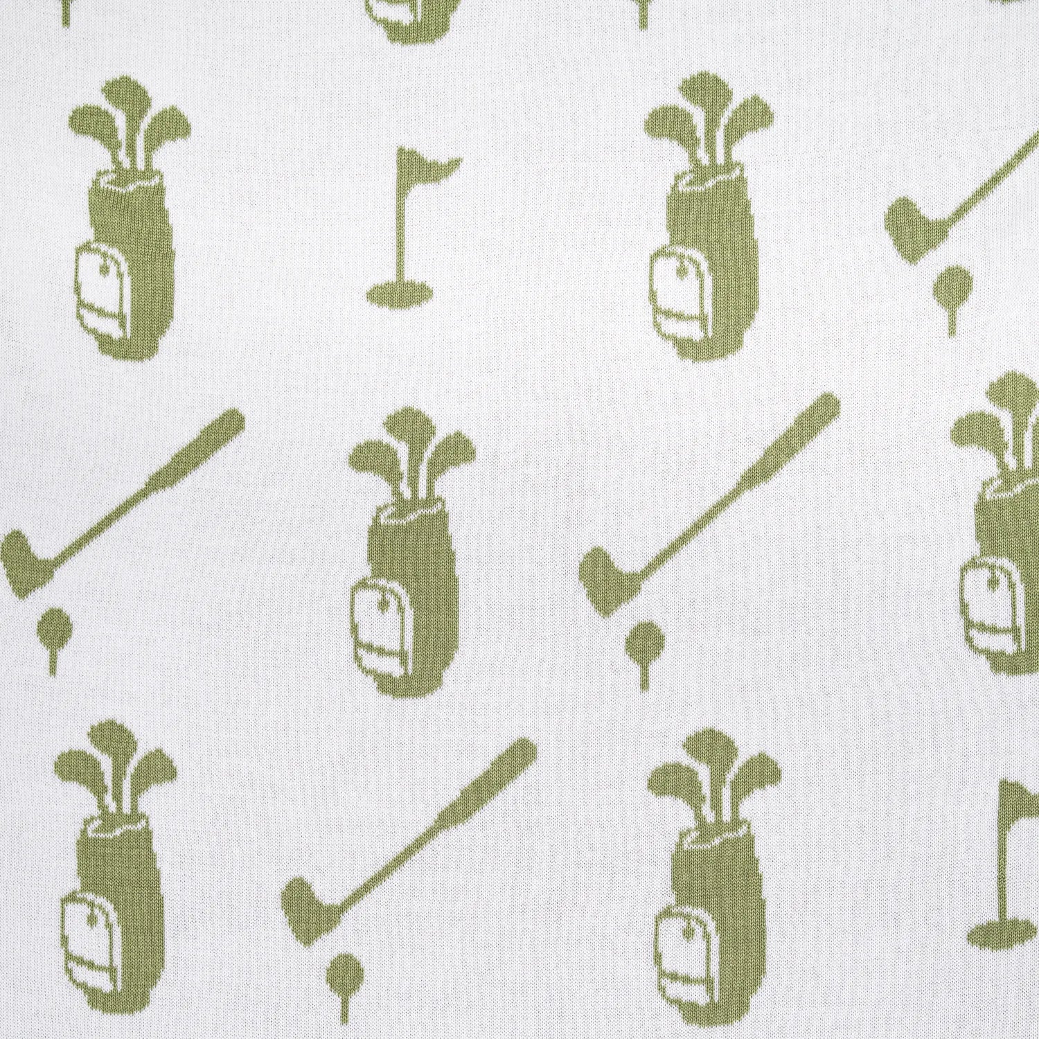 Golf Jacquard Knit Baby Blanket - Aaria Tees Aaria Tees