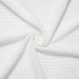 Heirloom Lace Knit Baby Blanket in White - Aaria Tees Aaria Tees