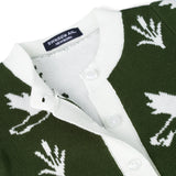 Mallard Duck Baby Knit Button Romper - Aaria Tees Aaria Tees
