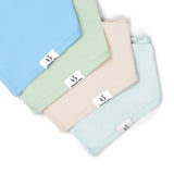 Bamboo Bandana Bibs in Sage Green - Aaria Tees Aaria Tees