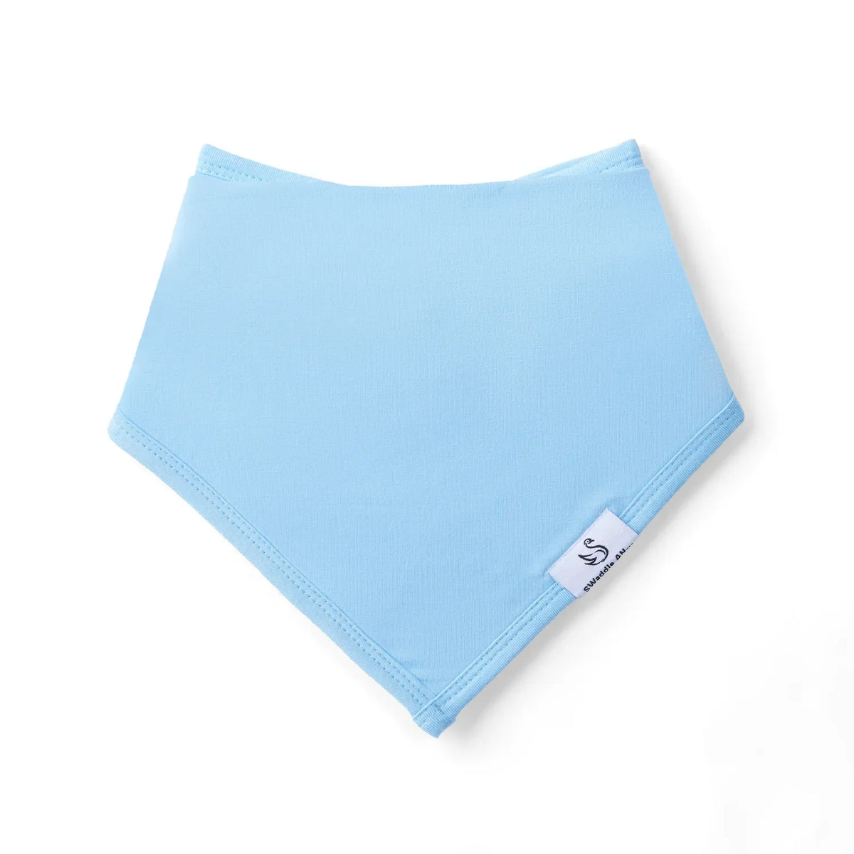 Bamboo Bandana Bibs in Blue Bell - Aaria Tees
