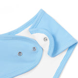Bamboo Bandana Bibs in Blue Bell - Aaria Tees Aaria Tees