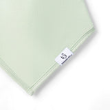 Bamboo Bandana Bibs in Sage Green - Aaria Tees Aaria Tees