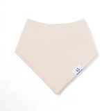 Bamboo Bandana Bibs in Sand - Aaria Tees Aaria Tees