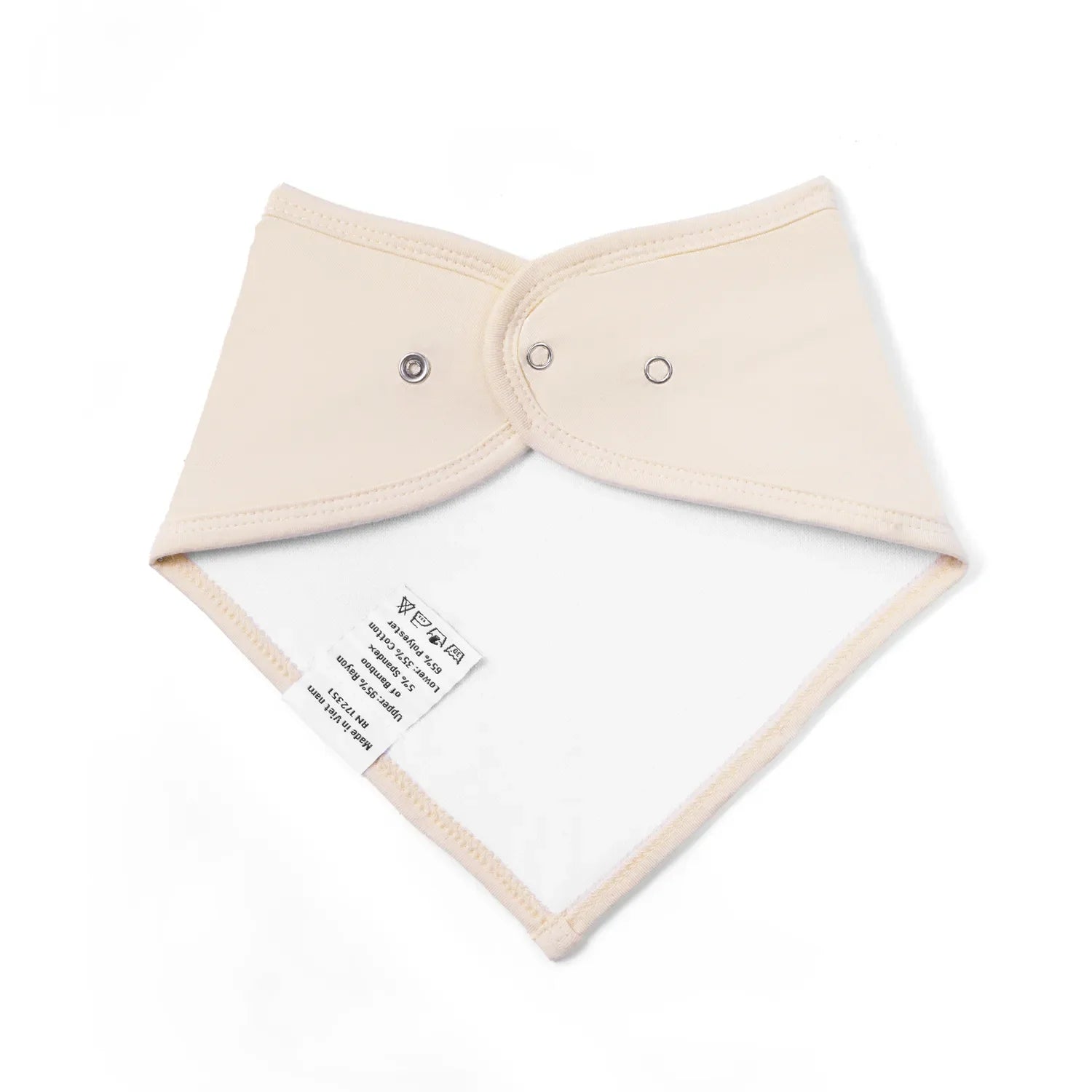 Bamboo Bandana Bibs in Sand - Aaria Tees Aaria Tees