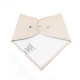 Bamboo Bandana Bibs in Sand - Aaria Tees Aaria Tees