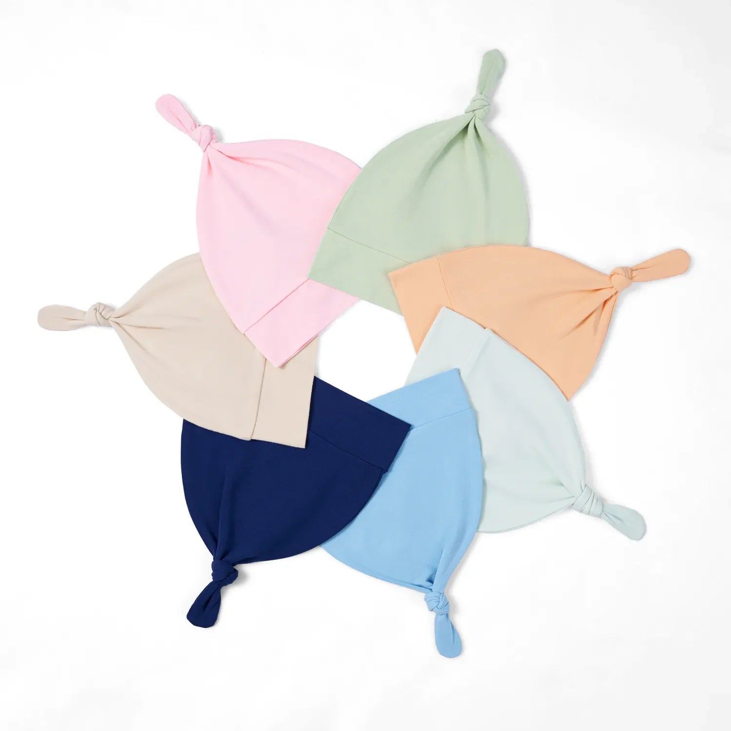 Baby Knotted Cap in Sand - Aaria Tees Aaria Tees