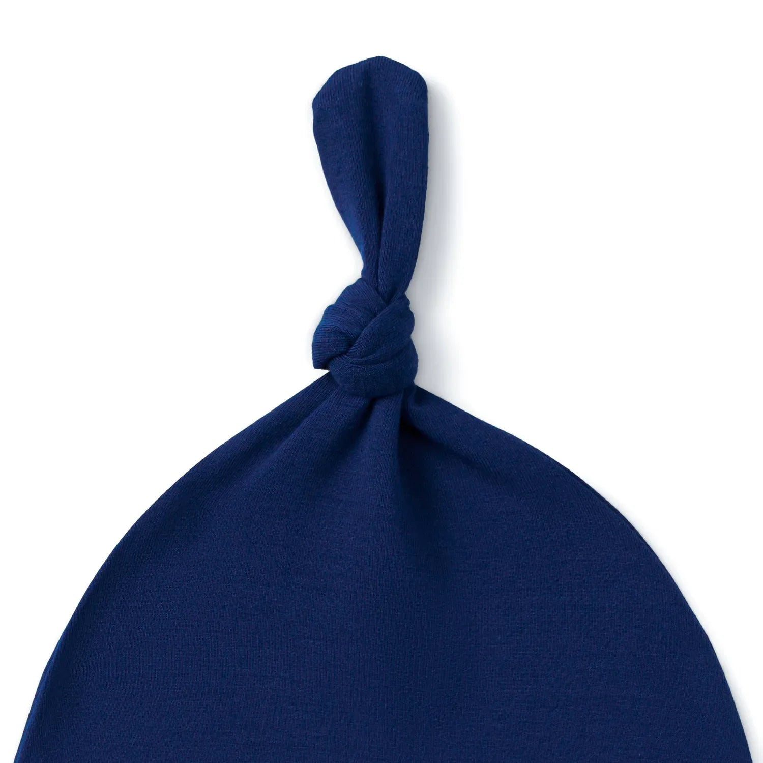 Baby Knotted Cap in Blue Depths - Aaria Tees Aaria Tees