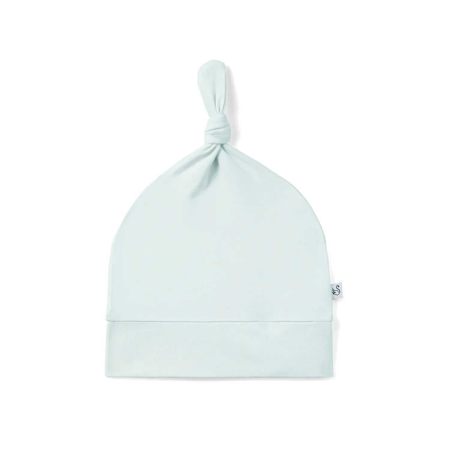 Baby Knotted Cap in Mint - Aaria Tees Aaria Tees
