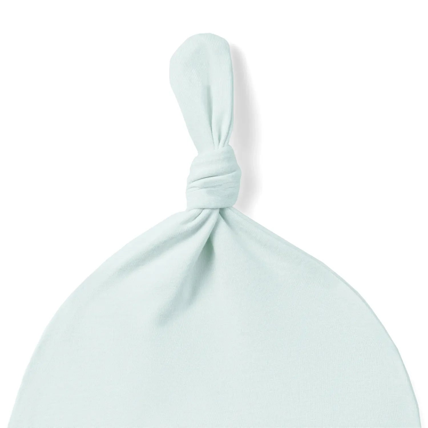 Baby Knotted Cap in Mint - Aaria Tees Aaria Tees