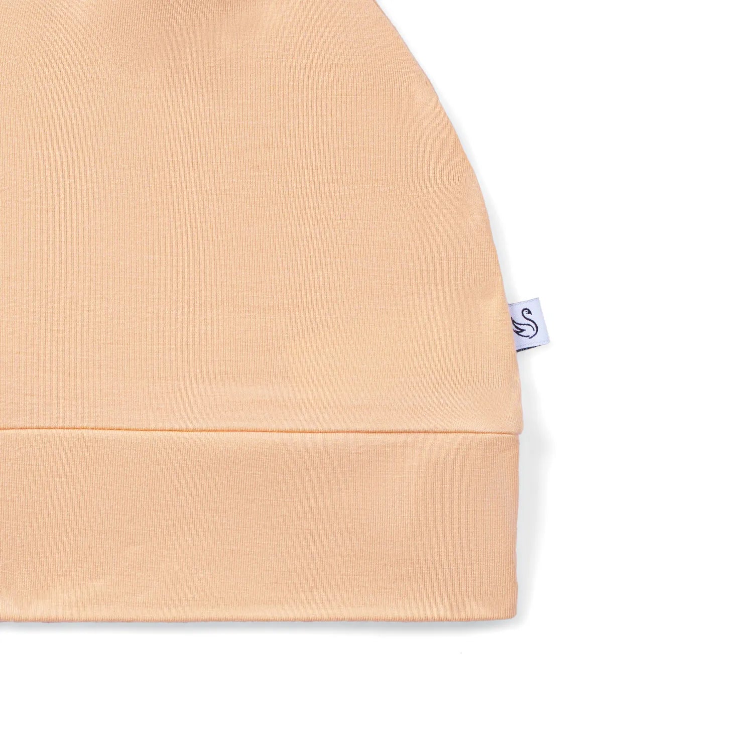 Baby Knotted Cap in Peach Fuzz - Aaria Tees Aaria Tees