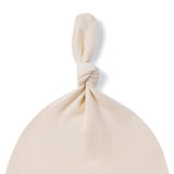 Baby Knotted Cap in Sand - Aaria Tees Aaria Tees
