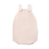Baby Knit Button Strap Romper in Beige - Aaria Tees Aaria Tees